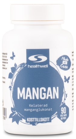Miniatyrbild Healthwell Mangan, 90 kaps