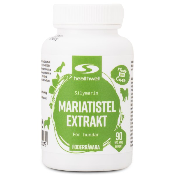 Healthwell Mariatistel Extrakt, 90 kaps