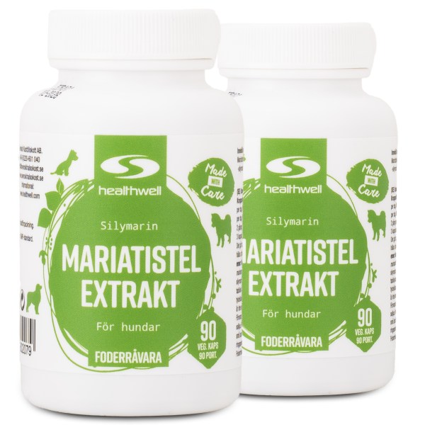 Healthwell Mariatistel Extrakt, 180 kaps