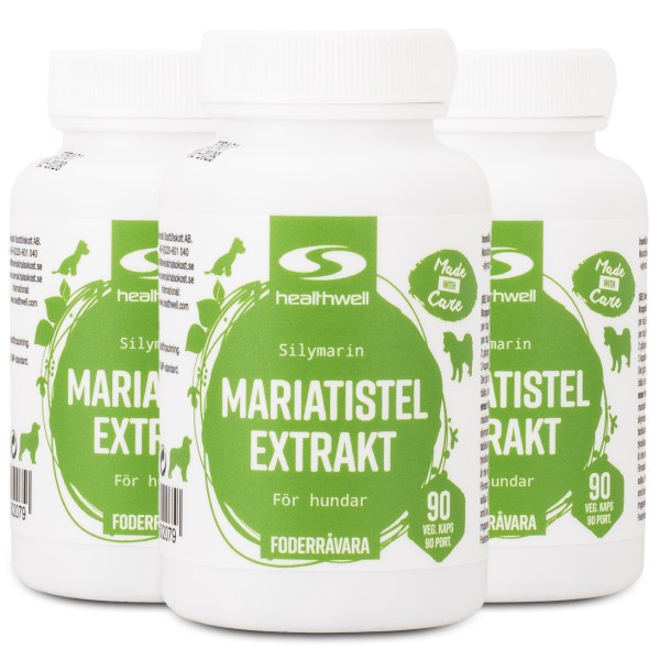 Healthwell Mariatistel Extrakt, 270 kaps