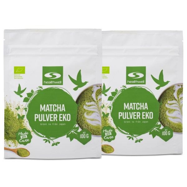 Healthwell Matcha Pulver EKO, 200 g
