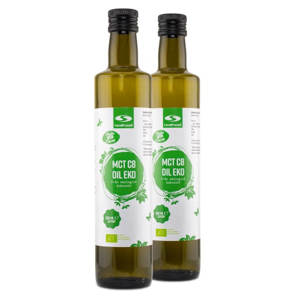 Healthwell MCT C8 Oil EKO, 1000 ml