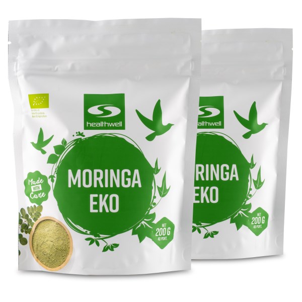 Healthwell Moringa EKO, 400 g