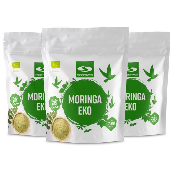 Healthwell Moringa EKO, 600 g