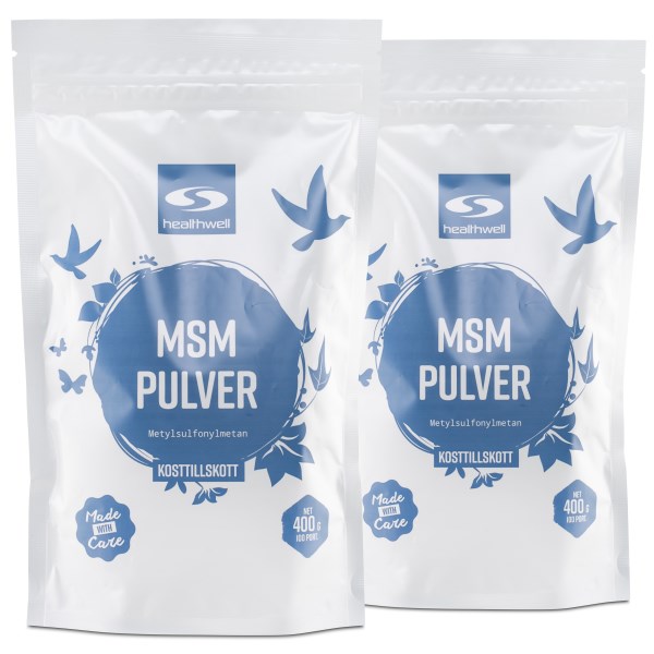 Healthwell MSM Pulver, 800 g