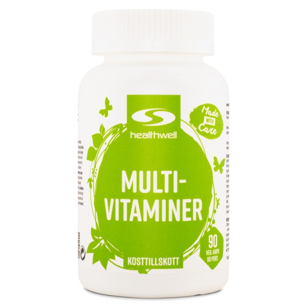 Healthwell MultiVitaminer 90 kaps
