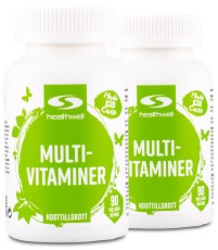 Miniatyrbild Healthwell MultiVitaminer, 180 kaps