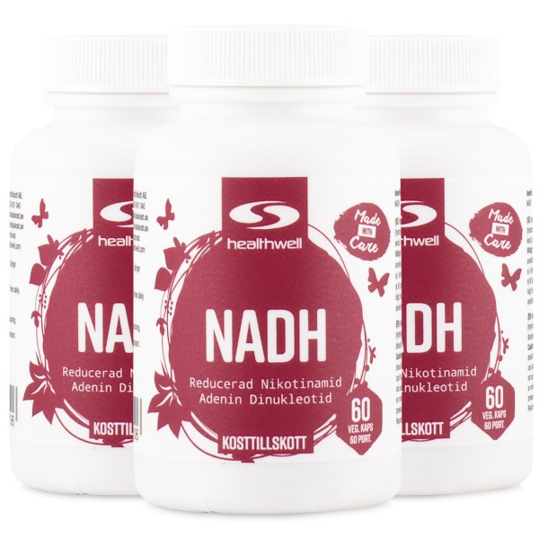 Healthwell NADH, 180 kaps