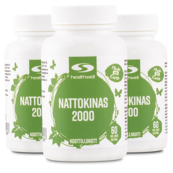Healthwell Nattokinas 2000, 180 kaps