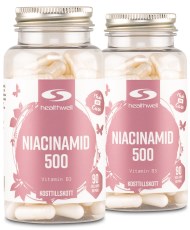 Miniatyrbild Healthwell Niacinamid 500, 180 kaps