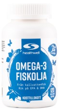Healthwell Omega-3 Fiskolja