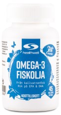 Healthwell Omega-3 Fiskolja
