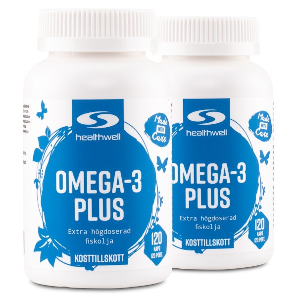 Healthwell Omega-3 Plus, 240 kaps
