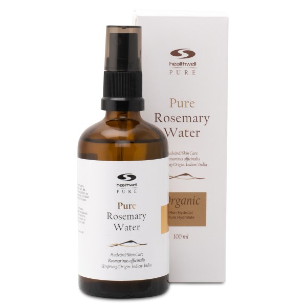 Healthwell PURE Rosmarinvatten EKO, 100 ml | Kroppsvård & Hygien - Ansiktsvård | Gymkraft