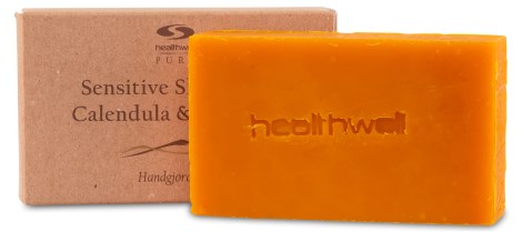 Miniatyrbild Healthwell PURE Sensitive Skin Soap Calendula & Almond, 100 g