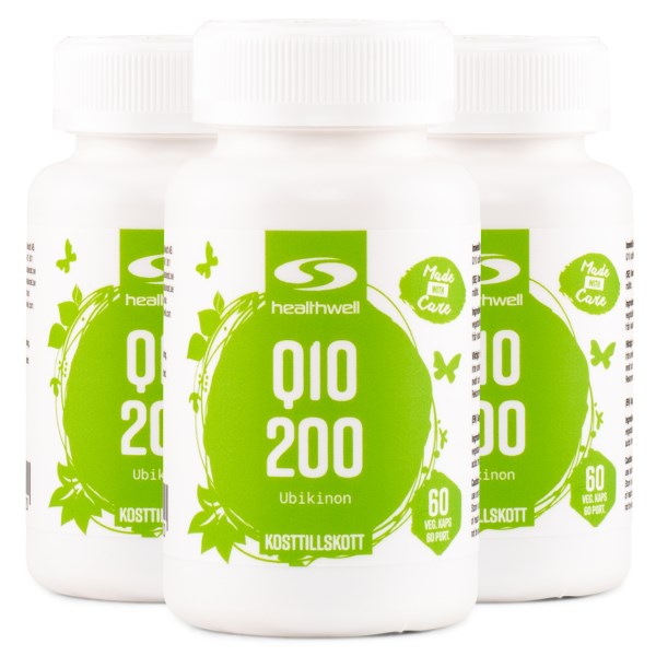 Healthwell Q10 200, 180 kaps