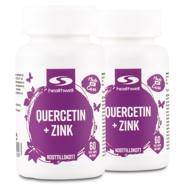 Healthwell Quercetin+Zink, 120 kaps