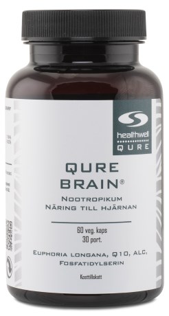 Miniatyrbild Healthwell QURE Brain, 60 kaps