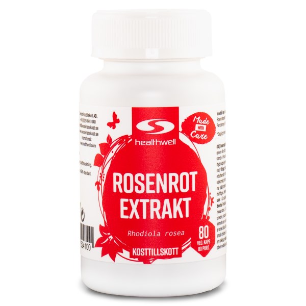 Healthwell Rosenrot Extrakt 80 kaps