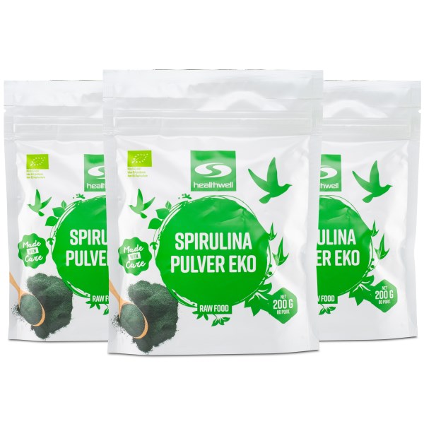 Healthwell Spirulina EKO, 600 g