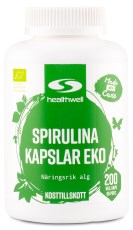 Healthwell Spirulina Kapslar EKO