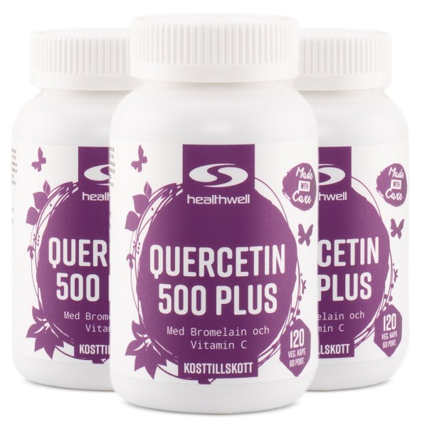 Healthwell Quercetin 500 Plus, 360 kaps