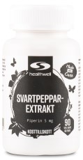 Miniatyrbild Healthwell Svartpeppar Extrakt, 90 kaps