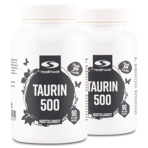 Healthwell Taurin 500, 180 kaps
