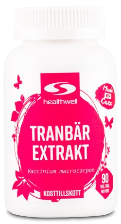 Miniatyrbild Healthwell Tranbrsextrakt, 90 tabl