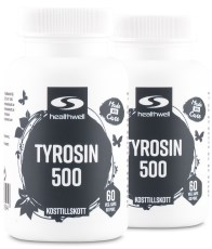 Miniatyrbild Healthwell Tyrosin 500, 120 kaps