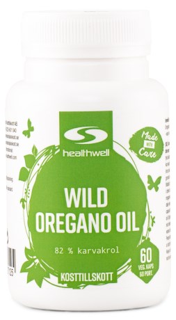 Miniatyrbild Healthwell Vild Oreganoolja kapslar, 60 kaps
