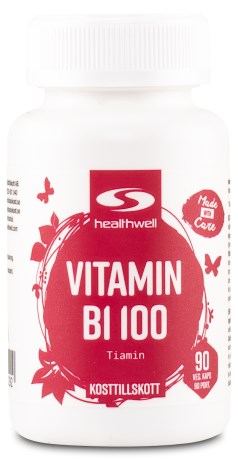 Miniatyrbild Healthwell Vitamin B1 100, 90 kaps