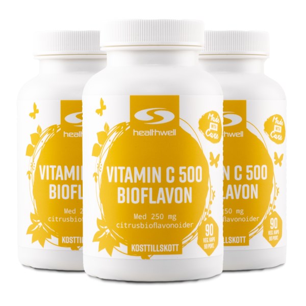 Healthwell Vitamin C Bioflavon, 270 kaps