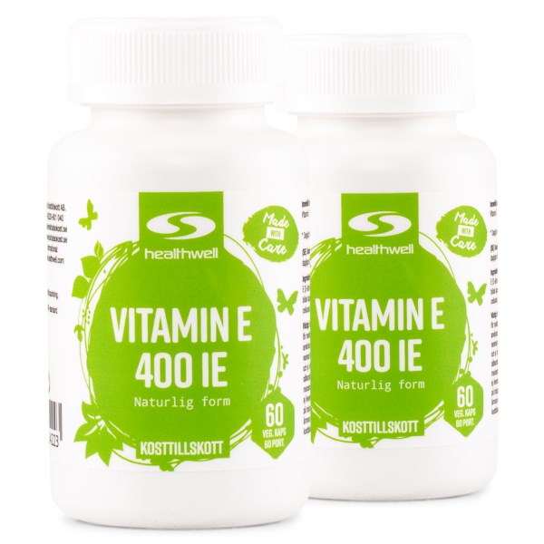 Healthwell Vitamin E 400 IE, 120 kaps