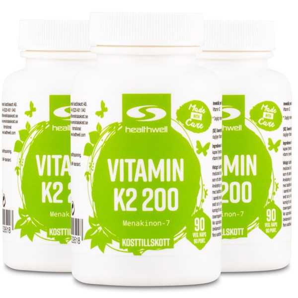 Healthwell Vitamin K2 200, 270 kaps