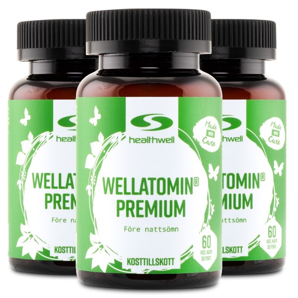 Healthwell Wellatomin Premium, 180 kaps
