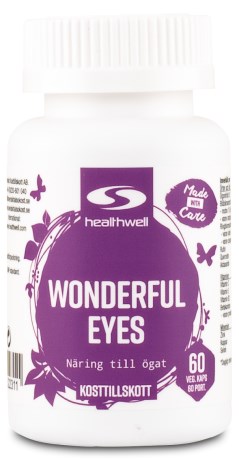 Miniatyrbild Healthwell Wonderful Eyes, 60 kaps