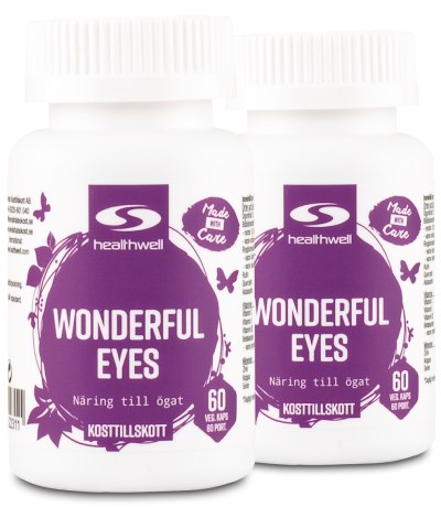 Miniatyrbild Healthwell Wonderful Eyes, 120 kaps