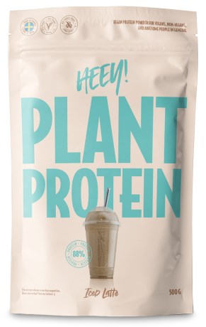 Miniatyrbild HEEY Vegan Protein, Iced Latte, 500 g