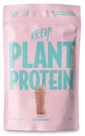 Miniatyrbild HEEY Vegan Protein, Jordgubb, 500 g