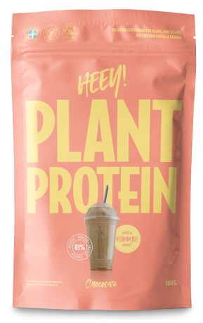 Miniatyrbild HEEY Vegan Protein, Choklad, 500 g