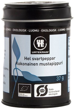 Miniatyrbild Urtekram Hel Svartpeppar, 37 g