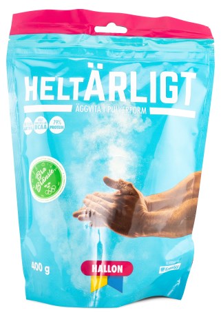 Miniatyrbild Helt rligt ggvitepulver , Hallon, 400 g