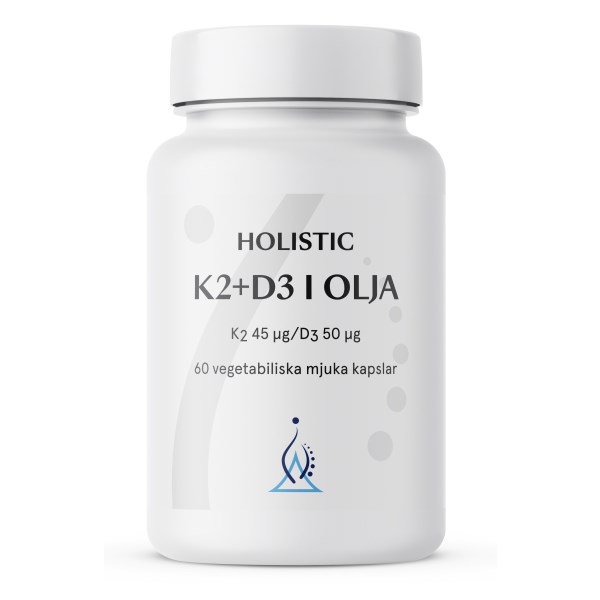 Holistic K2+D3 60 kaps