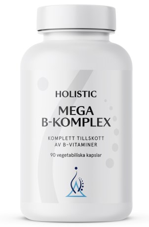 Miniatyrbild Holistic Mega B-komplex, 90 kaps