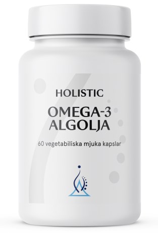 Miniatyrbild Holistic Omega-3 Vegan Algolja, 60 kaps