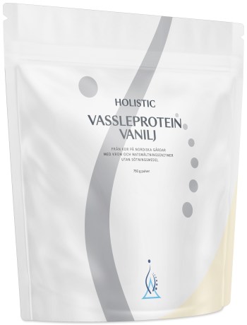 Miniatyrbild Holistic Vassleprotein, Vanilj, 750 g