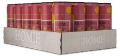 Miniatyrbild Homie Soda Koffeinfri, Strawberry/Lemonade, 24-pack