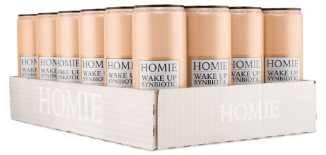Miniatyrbild Homie Wake Up Synbiotic, Pink Grapefruit, 24-pack