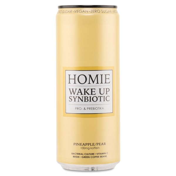 Homie Wake Up Synbiotic, Pineapple/Pear